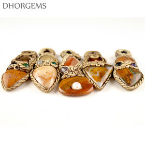 Colgante de Piedra Natural en Oferta para Mujeres y Hombres, Colgante de Cristal DIY, Collar de Piedras Preciosas - Product Image 3