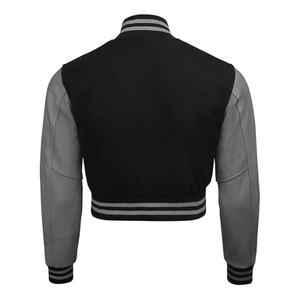 <b>Women</b> Letterman Varsity Bomber <b>Jacket</b> Fashion Supplier USA - Product Image 6