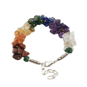 เจ็ดชิปจักระ unisex สร้อยข้อมือสันติภาพ-ของขวัญ - Product Image 1