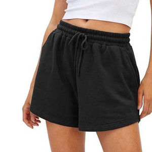 Shorts de Cintura Alta de Alta Calidad 100% Algodón para Gimnasio y Fitness para Mujer, Transpirables, Personalizados OEM de Pakistán - Product Image 4