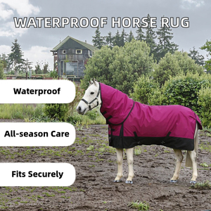Waterproof Turnout Horse Rug Custom Design Soft Fleece Waterproof Horse Rugs Nylon Lining Ripstop Adjustable Color Dressage Use - Product Image 6