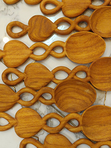 Cuchara de Madera Artesanal de Vietnam, Utensilio de Cocina Ecológico con Logotipo Personalizado para Marcas Minoristas y de Regalos - Product Image 5