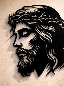 Christian new prayer jesus wall art new prayer home decoration wooden mdf <b>top</b> seller trendy here - Product Image 2