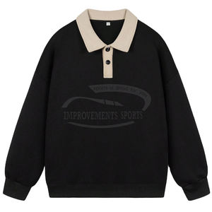 T-shirt surdimensionné uni imprimé de logo personnalisé de qualité supérieure Vente en gros Streetwear T-shirt noir épais 100% coton doux - Product Image 1