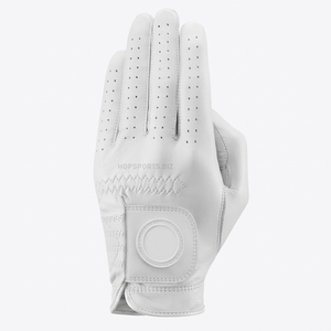 Gants de golf en cuir Cabretta au design moderne, prix d'usine, logo personnalisé, gants blancs, gants de golf en cuir Cabretta les plus vendus - Product Image 1
