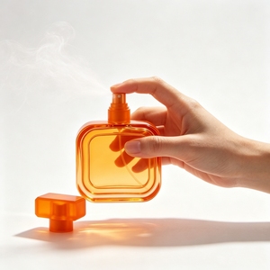 Al por mayor, desde almacén en EE. UU., botella de perfume de lujo cuadrada de 100 ml con pulverizador, fragancia EDP EDT de larga duración (12h), de vidrio con tapa de rosca. - Product Image 3