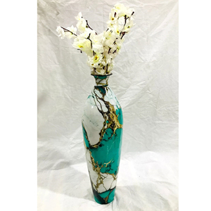 ชุดกระถางต้นไม้รูปทรงขวดทำจากหินอ่อน3ชิ้นดีไซน์ใหม่ - Product Image 2