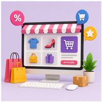 Plataforma Avanzada para Desarrollo de Sitios Web de Comercio Electrónico, Compatible con Mac, Integración con Web Móvil y Nube, Automatización con IA, Escalable