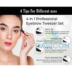 Pincettes chirurgicales en acier inoxydable, pinces pour les yeux, MICRO - Product Image 2