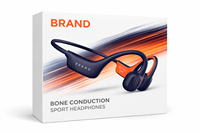 Nouveauté 2026 – Casque sans fil à conduction osseuse, écouteurs intra-auriculaires étanches avec clip, IP4, pour sports actifs