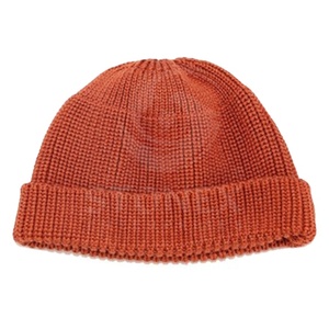 Gorro de punto de doble capa cálido de invierno personalizado para hombre 100% patrón de cuadros de lana diferentes colores y diseños - Product Image 1
