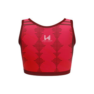 Soutien-gorge de sport sans coutures à maintien élevé pour femmes, idéal pour les entraînements intenses, grandes tailles, rembourré, extensible dans quatre directions, respirant, imprimé sur mesure - Product Image 5