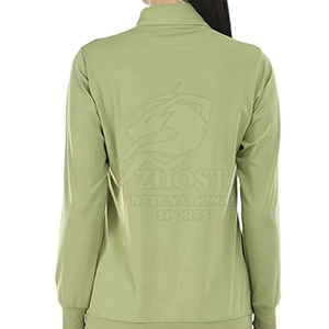 Ensemble de jogging pour femme avec haut court color block et fermeture éclair intégrale, léger, décontracté, pour l'hiver, vêtements de sport - Product Image 5