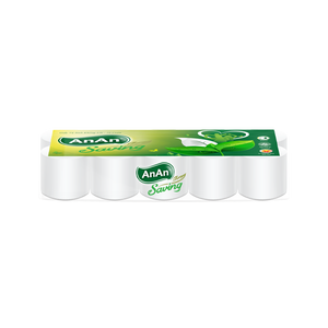 Papel Higiénico AnAn Saving de 2 Capas Sin Núcleo, 10 Rollos/Paquete x 6 Paquetes/Bolsa de Polietileno - Product Image 6