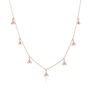 0.14 Ct Natural <b>Diamond</b> Mangalsutra IGI Certified H-I Round Brilliant Cut VS-SI Clarity Earth Mined Traditional Gold <b>Jewelry</b> - Product Image 3