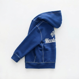Custom Full Zip Hoodie Vintage Racing Graphic Heavyweight <b>Fleece</b> Hooded Sweatshirt Contrast Stitching Streetwear <b>Jacket</b> Unisex - Product Image 4