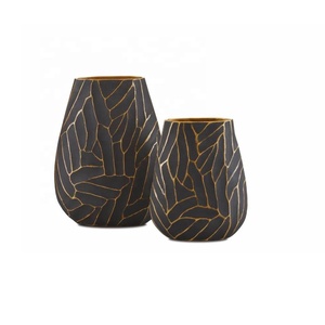 Vente chaude En Aluminium Conique Vase En Métal Moderne Table Vase En Aluminium Vase Pour La Décoration De Table Maison Salon Bureau etc. - Product Image 3