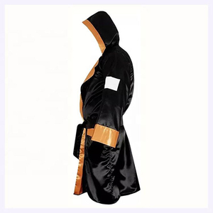 Uniforme de Boxeo de Poliéster 100% de Alta Calidad, Más Vendido, para Hombre y Mujer, con Capucha, Color y Logotipo Personalizables, para Entrenamiento de MMA y Kick Boxing - Product Image 3