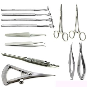 Kit de Instrumentos Quirúrgicos Oftálmicos Básicos para Microcirugía Ocular y Ortodoncia - Product Image 3