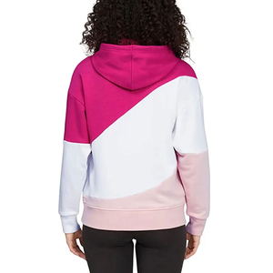 Sudadera con Capucha para Mujer PUFFIN SPORTS, Diseño Asimétrico con Bloques de Color, 100% Poliéster Tejido, Informal, Transpirable, Forrada, para Invierno - Product Image 4