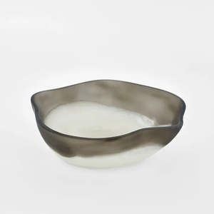 Tazón de Resina Colorido con Diseño de Espiral Blanco Hecho a Mano para Decoración del Hogar, Tazón Decorativo de Resina de Alta Calidad - Product Image 2