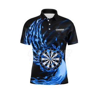 Dardos Profesionales Transpirables de Talla Grande para Camisa con Material Elástico Personalizables para Eventos de Club y Uniformes de Equipo - Product Image 2