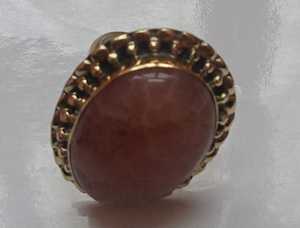 Nueva llegada ropa de fiesta de lujo para mujer de anillo de latón de La India con logotipo personalizado y color cristiano religioso de la Symbol-ER-180523M - Product Image 3