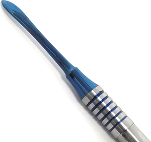 Détartreur dentaire professionnel Molt M9 en acier inoxydable avec pointes recouvertes de titane bleu - Product Image 3