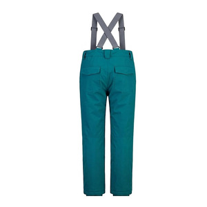 Combinaison de ski coupe-vent personnalisée avec logo, grande taille pour hommes, imperméable 10 000 mm, avec capuche et fermeture éclair, pantalon de neige à bretelles - Product Image 6