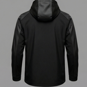 Bulk Supply Unisex Hooded <b>Waterproof</b> Windbreaker <b>Jacket</b> Custom Branding Streetwear <b>Winter</b> Coated - Product Image 3