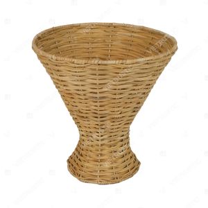 Vietrustic - Jarrón de Bambú y Ratán al por Mayor para Decoración de Sala de Estar, Jarrón para Plantas - Product Image 5