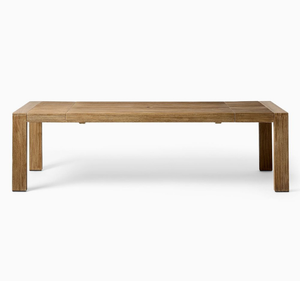 Juego de Comedor de Madera de Teca Sólida para Jardín, Mesa Grande y Sillas, Resistente al Agua, Acabado Natural Ecológico para Hotel o Resort - Product Image 4