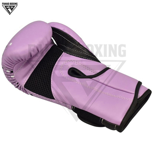Guantes de Boxeo de Piel Sintética de Alto Rendimiento y Buena Calidad para Entrenamiento y Combate, Precio al por Mayor, Tamaños 4oz, 6oz, 8oz - Product Image 4