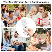 M8 4K HD TV Console de jeu vidéo Manettes sans fil Rétro Classique Boîte de jeu interactive pour enfants de 4 à 12 ans