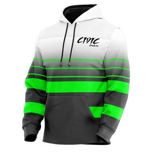 Sweats à capuche 100% polyester sublimé unisexe pour hommes haut de gamme Impression numérique personnalisée Motifs vibrants pour l'hiver - Product Image 5