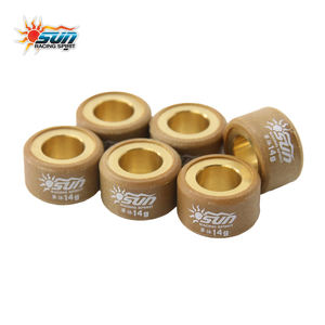 Nouvelles galets de variateur CVT SUN Racing 14G (6 pièces/kit) pour scooters BEAT Fi / GY6 18x14mm – Fabrication taïwanaise, entraînement fluide et durable - Product Image 5