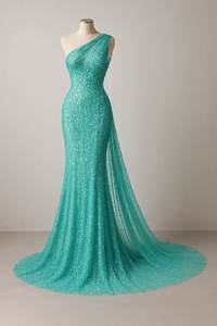 Vestido de Noche con Lentejuelas de Alta Calidad, Directo de Fábrica, Elegante Vestido de Fiesta con Abertura Alta, Ropa Formal de Lujo para Mujer, B2B - Product Image 3