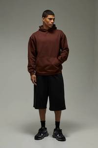 Men's <b>Custom</b> Screen Printing Pullover Hoodie Premium Cotton Fleece Casual Men's Sweatshirt With <b>Custom</b> Logo Supplier OEM - Product Image 5