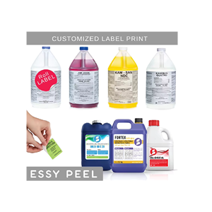 Etiquetas Metálicas Makewell con Acabado Plateado y Dorado, Adhesivos Premium Duraderos, Etiquetas Personalizadas para Empaquetado y Marca - Product Image 1