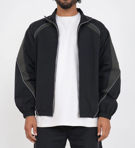 Chaqueta y Pantalones Deportivos Unisex de Nailon Transpirable con Estampado, Diseño de Logotipo Personalizado, Venta al Por Mayor - Product Image 2