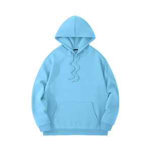 Sweat à capuche surdimensionné pour hommes 100% coton teint uni avec Style de rue Hoodi à capuche d'hiver de haute qualité - Product Image 1