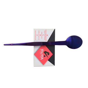 Cuillère de dégustation culinaire de couleur personnalisée, pince en acier inoxydable de 6,8 pouces, pince à gril, pince de cuisine pour chef cuisinier, résistante à la chaleur - Product Image 3