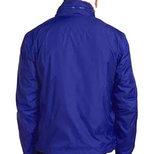Veste de pluie pour homme, coupe-vent imperméable, légère, décontractée, entièrement zippée, en softshell, style bomber - Product Image 5