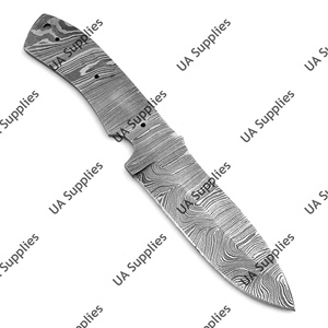 ใบมีดเปล่าสำหรับล่าสัตว์เหล็กดามัสกัสแบบมืออาชีพ - Product Image 2