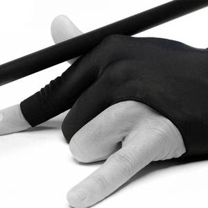 Gants de snooker professionnels à trois doigts, gants de billard, gants de sport pour le billard, respirants, légers, en tissu extensible - Product Image 6