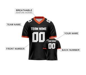 Maillots de football américain de sport de qualité supérieure Toutes les équipes Maillot de meilleure qualité avec nom du joueur de l'équipe - Product Image 4