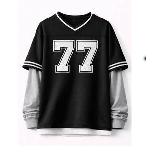 Camiseta de fútbol para hombre, transpirable, de secado rápido, ideal para entrenamiento deportivo, sesiones de gimnasio y ropa deportiva informal. - Product Image 1