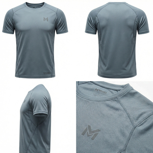 T-shirt de sport respirant pour homme, idéal pour la course à pied, la gym et l'entraînement, vêtements de sport de haute performance, MaluzaIndustries - Product Image 6