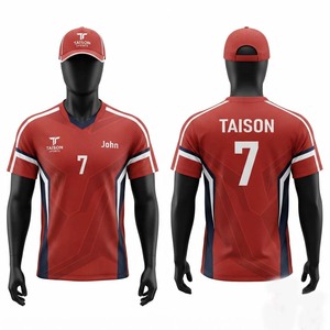 Premium 240g Polyester Breathable Anti-Bacterial <b>Table</b> <b>Tennis</b> Jersey Custom Team Name Brand Heat-Transfer Printed Logo - Product Image 1