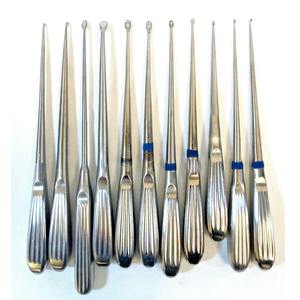 Set of 11 Stainless Steel Bone Straight & Angled Orthopedic Neuro Bone Surgical Sets <b>Sutur</b> <b>Kit</b> Medic Instrument By Grip Surgical - Product Image 2